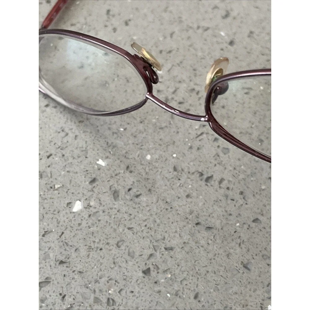 BCBG Maxazria Eyeglasses Frames ONLY BG SPL 50 49-17-140mm Japan full rim rose